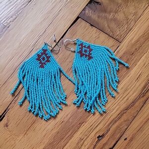 Idyllwind Beaded Fringe Earrings
